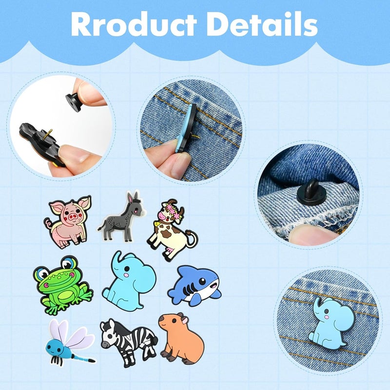 Ibuclein Pins for Backpacks DIY kawaii Lapel Pins Badges Bulk Cute Brooch Pin Funny Button Pin for Girl Bags Cloths Decor Accessories gifts - Image 5
